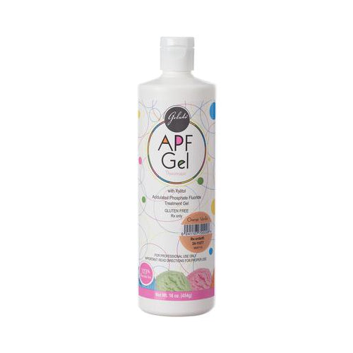House Brand 24-11077 Fluoride Gel 60 Second 1.23% APF Orange Vanilla 16 Oz House Brand 24-11077 Fluoride Gel 60 Second 1.23% APF Orange Vanilla 16 Oz